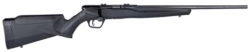 Picture of Savage Arms B Series F Full Size 22 LR 10+1 21" Matte Black Button Rifled Barrel, Matte Black Drilled & Tapped Carbon Steel Receiver, Matte Black Fixed Synthetic Stock, Right Hand 70200