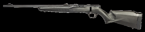 Picture of Savage Arms B Series F Full Size 22 LR 10+1 21" Matte Black Button Rifled Barrel, Matte Black Drilled & Tapped Carbon Steel Receiver, Matte Black Synthetic Stock, Left Hand 70240