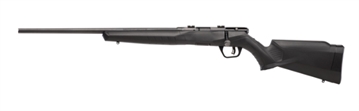 Picture of Savage Arms B Series F Full Size 22 WMR 10+1 21" Matte Black Button Rifled Barrel, Matte Black Drilled & Tapped Carbon Steel Receiver, Matte Black Fixed Synthetic Stock, Left Hand 70540