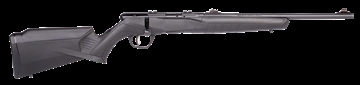 Picture of Savage Arms B Series F Compact 22 LR 10+1 18" Matte Black Button Rifled Barrel, Matte Black Drilled & Tapped Carbon Steel Receiver, Matte Black Fixed Synthetic Stock, Right Hand 70214