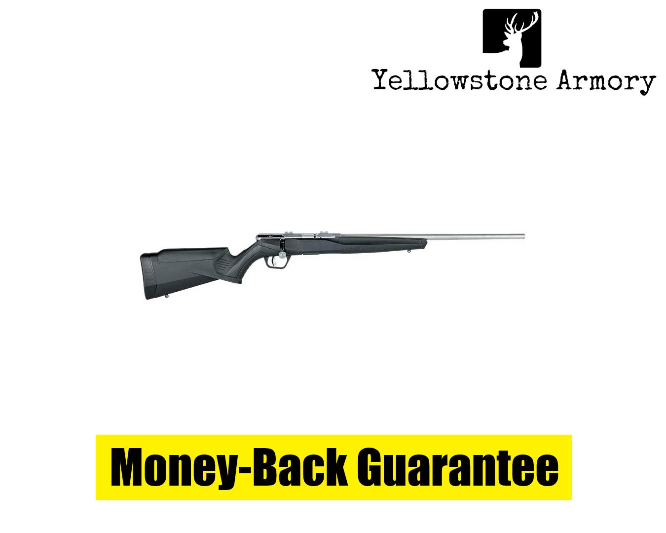 Savage Arms B22 FV Rifle 22 LR 10/rd 21" Stainless Barrel Black 70202-img-0
