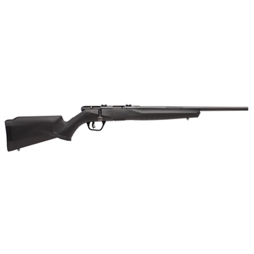 Picture of Savage Arms B Series F Compact 22 WMR 10+1 18" Matte Blued Button Rifled Barrel, Matte Blued Drilled & Tapped Carbon Steel Receiver, Matte Black Fixed Synthetic Stock, Right Hand 70514