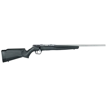 Picture of Savage Arms B Series FVSS Full Size 22 WMR 10+1 21" Matte Button Rifled Barrel, Matte Drilled & Tapped Stainless Steel Receiver, Matte Black Fixed Synthetic Stock, Right Hand 70502