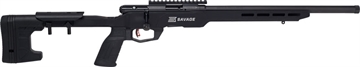 Picture of Savage Arms B22 Precision Full Size Bolt Action 22 LR 10+1 18" Barrel, Matte Black Metal Finish & Adjustable MDT ACC Aluminum Chassis Matte Black Stock 70248