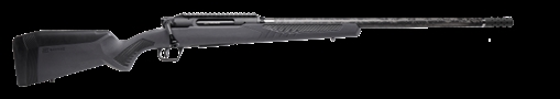 Picture of Savage Arms Impulse Mountain Hunter 7mm PRC 2+1 22" Carbon Fiber Threaded Barrel, Black Aluminum Receiver w/Picatinny Rail, Gray AccuStock Synthetic Stock, Ambidextrous 58012