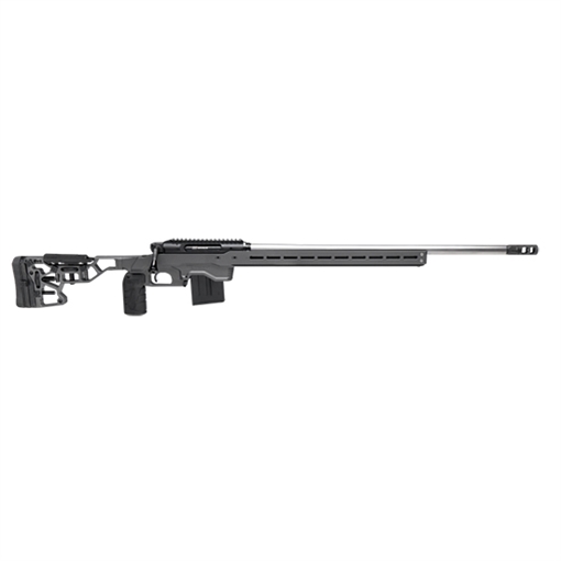 Picture of Savage Arms Impulse Elite Precision 6mm Creedmoor 10+1 26" Stainless Barrel, Matte Black Nitride Rec, Gray Cerakote Adjustable MDT ACC Aluminum Chassis Stock 57889