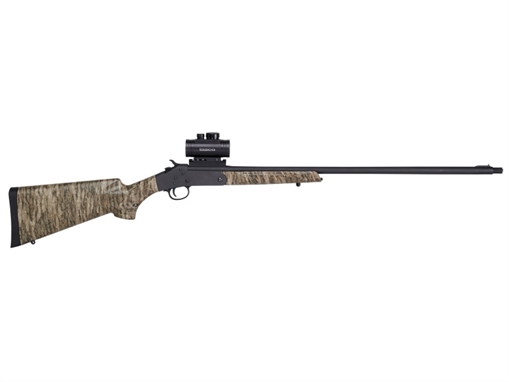 Picture of Stevens 301 Turkey XP 20 Gauge 3" 1rd 26" Matte Black Barrel, Mossy Oak Bottomland, Ambidextrous Includes 1x30 Red Dot & Extra-Full Choke Tube 23218