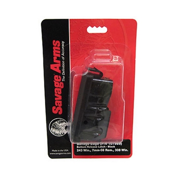 Picture of Savage Axis Magazine Short Action Black 4 rd. 55232