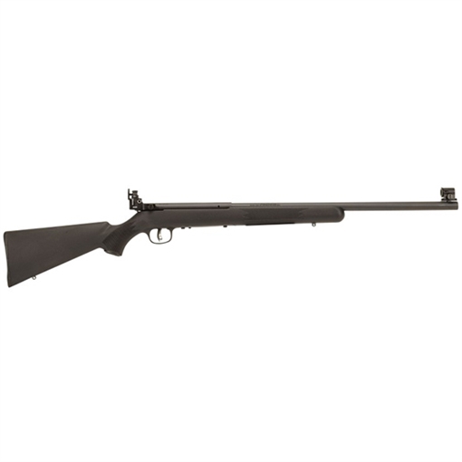 Picture of Savage Arms Mark I FVT Full Size 22 Long/22 Short/22 LR 1rd 21" Black Satin Heavy Barrel, Satin Black Carbon Steel Receiver, Black Fixed Synthetic Stock, Left Hand 28901
