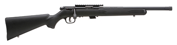 Picture of Savage Arms Mark II FV-SR 21 Sharp 10+1 16.50" Matte Black Fluted Threaded Barrel & Picatinny Rail Carbon Steel Receiver, Fixed Matte Black Synthetic Stock, Right Hand 28741