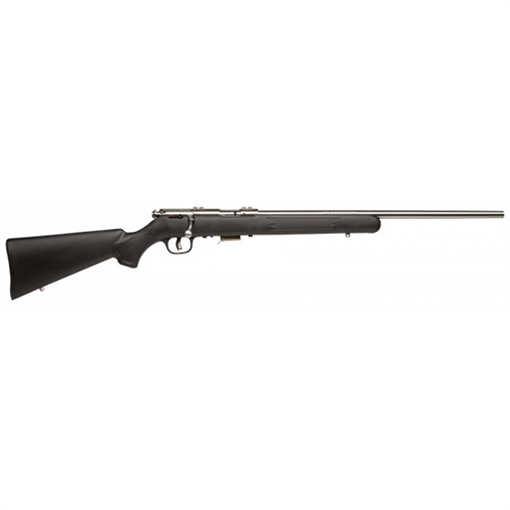 Picture of Savage Arms Mark II FSS Full Size 22 LR 10+1 21" Matte Button Rifled Barrel, Matte Stainless Steel Receiver, Matte Black Fixed Synthetic Stock, Right Hand 24700