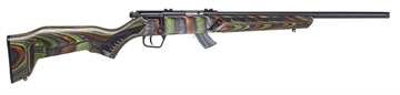 Picture of Savage Arms Mark II Minimalist 21 Sharp 10+1 18" Matte Black Threaded Barrel & Drilled & Tapped Carbon Steel Receiver, Boyd's Minimalist Satin OD Green Laminate Stock, Right Hand 26743
