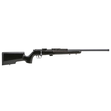 Picture of Savage Arms Mark II TRR-SR Full Size 22 LR 5+1 22" Matte Black Heavy Fluted Barrel, Matte Black Picatinny Rail Carbon Steel Receiver, Matte Black Tactical Wood Stock, Right Hand 25752