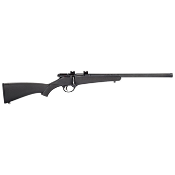 Picture of Savage Arms Rascal FV-SR, Single Shot, Bolt Action, 22LR, 16.125" Threaded Barrel, Matte Finish, Black, Black Synthetic Stock, AccuTrigger, Right Hand 13834