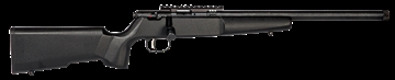 Picture of Savage Arms Rascal Target Youth 22 LR 1rd 16.12" Matte Black Threaded Barrel, Matte Black Picatinny Rail Carbon Steel Receiver, Matte Black Fixed Wood Stock, Right Hand 13823