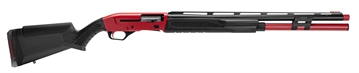 Picture of Savage Arms Renegauge Competition, Semi-automatic, 12 Gauge 3", 24" Fluted Vent Rib Barrel, Black and Red Color, Synthetic Stock, Right Hand, 9Rd 57786
