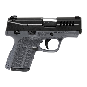 Picture of Savage Arms Stance Grey Manual Safety Handgun 9mm 7 & 8rd Magazines 3.2" Barrel Grey 67008