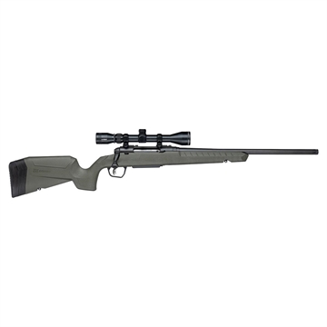 Picture of Savage Savage Axis 2 XP G4 Rifle 22-250 Rem 20 in. BLK/Green Stock 4rd w/3-9X40 BDC 33161