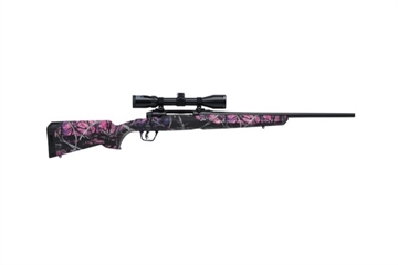 Picture of SAVAGE AXIS II XP COMPACT RIB 6.5 CREEDMOOR 20IN BBL CAMO SYN STK DBM BUSHNELL BANNER 3-9X40 SCOPE 57478