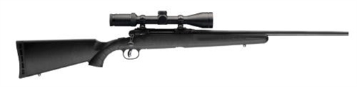 Picture of SAVAGE AXIS II XP RIB 223 REM 22" BBL BLACK SYN STK DBM BUSHNELL BANNER 3-9X40 SCOPE 57090