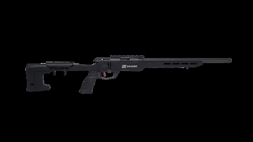 Picture of Savage Arms B22 Precision Bolt Action 22 WMR Caliber with 10+1 Capacity, 18" Barrel, Matte Black Metal Finish & Adjustable MDT ACC Aluminum Chassis Matte Black Stock Right Hand (Full Size) 70548