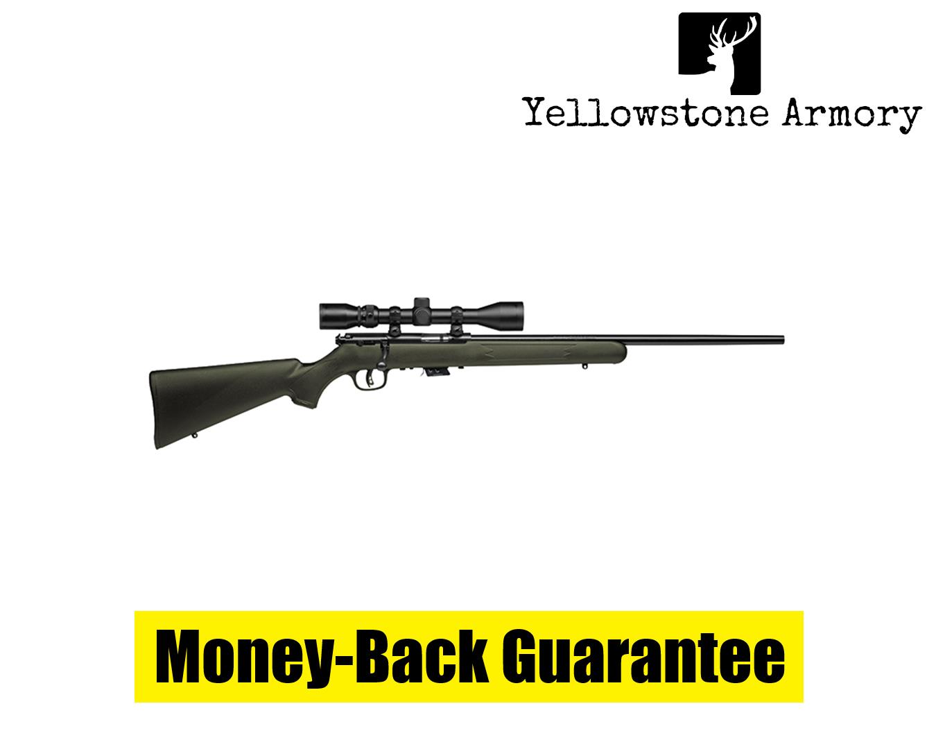 Savage Mark II FXP Package Rifle 22 LR 21 in. OD Green RH W/Scope 26721-img-0