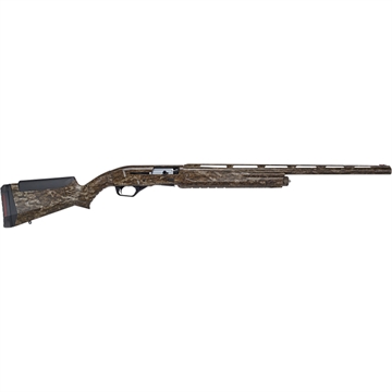 Picture of Savage Arms Renegauge Turkey Full Size 12 Gauge Semi-Auto 3" 4+1 24" Mossy Oak Bottomland Vent Rib Barrel & Aluminum Receiver, Adjustable Mossy Oak Bottomland Synthetic Stock, Right Hand 57606