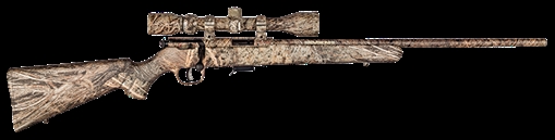 Picture of SAVAGE RIB 17 HMR 22" CAMO SYNTHETIC W/3-9X40 SCOPE 93R17 XP CAMO 96765