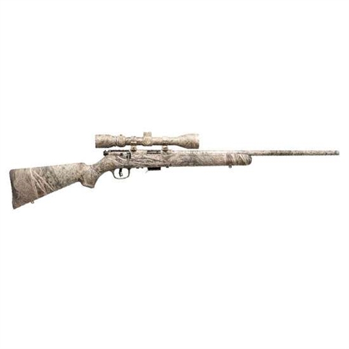 Picture of SAVAGE RIB 22 WMR 22" CAMO SYNTHETIC W/3-9X40 SCOPE 93 XP CAMO 90755