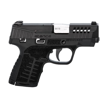 Picture of Savage Stance Black Manual Safety Handgun 9mm Luger 7 & 8/rd Magazines 3.2" Barrel Black 67000