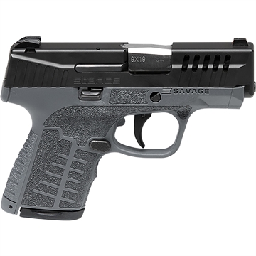 Picture of SAVAGE STANCE MC9 HGA 9MM 3.2IN BBL GRAY 1-7R & 1-10RD MAG TRUGLO NS 67045