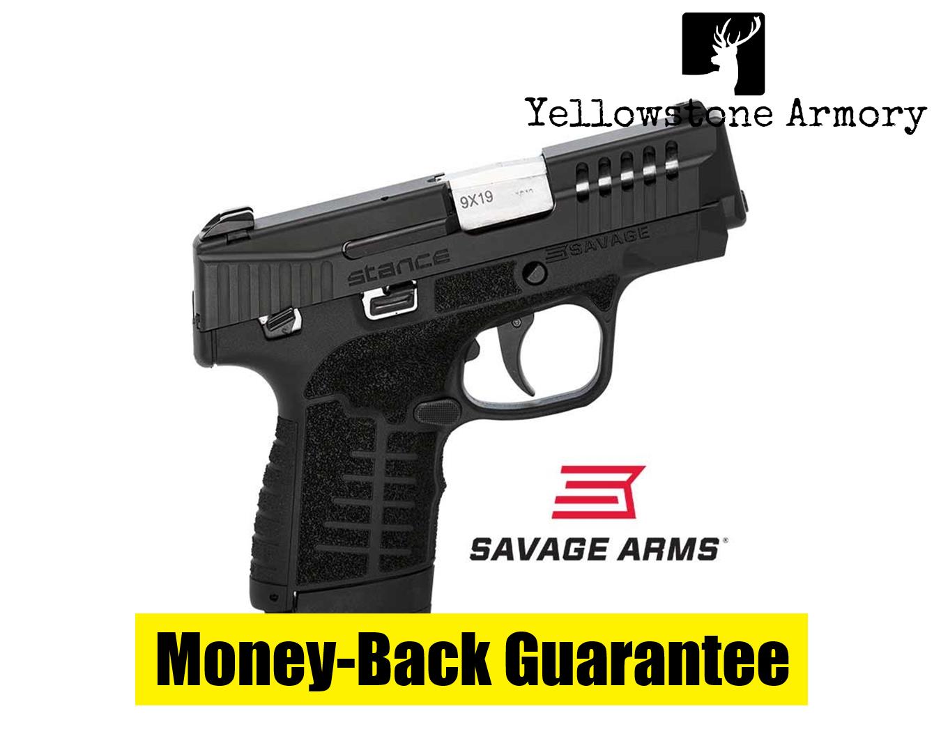 Savage Stance MC9MS Pistol 9mm 3.2 in. Black 7+1/10+1 rd. 67034-img-0