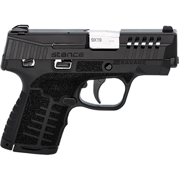 Picture of Savage Stance MC9MS Pistol 9mm 3.2 in. Black 7+1/10+1 rd. 67034