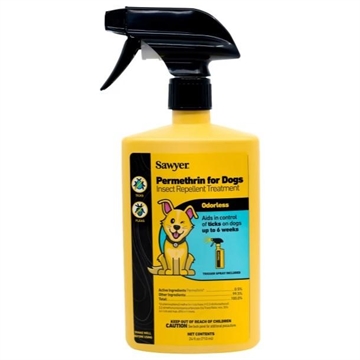 Picture of Sawyer Permethrin Insect Repellent Treatment for Dogs 24 oz Trigger Spray SP624
