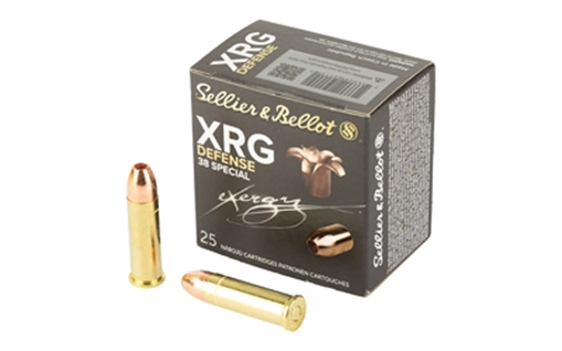 Picture of Sellier & Bellot Sport Shooting, 38 Special, 110 Grain, Hollow Point, 25 Round Box SB38XA