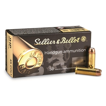 Picture of Sellier & Bellot Handgun 45Colt 230gr Jacketed Hollow Point 50 Per Box/12 Case SB45F