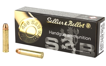 Picture of Sellier & Bellot Handgun 460S&WMag 255gr Jacketed Hollow Point 20 Per Box/12 Case SB460B