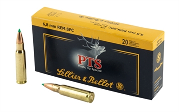 Picture of Sellier & Bellot Rifle 6.8mmRemSPC 110gr Plastic Tip Special 20 Per Box/30 Case SB68B