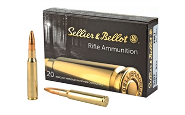 Picture of Sellier & Bellot Rifle 7x57mmMauser 140gr Full Metal Jacket 20 Per Box/20 Case SB757A
