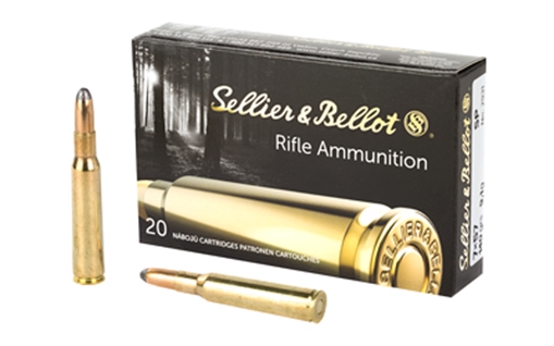 Picture of Sellier & Bellot Rifle 7x57mmMauser 140gr Soft Point 20 Per Box/20 Case SB757B