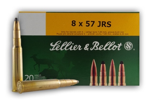 Picture of Sellier & Bellot Rifle 8mmMauser 196gr Soft Point Cut Through Edge 20 Per Box/20 Case SB857JRSA