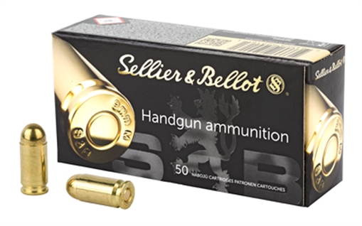 Picture of Sellier & Bellot Handgun 9x18Makarov 95gr Full Metal Jacket 50 Per Box/20 Case SB9MAK