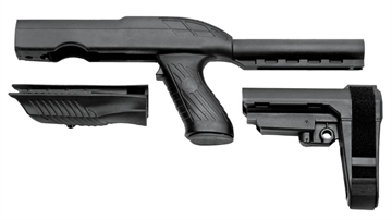 Picture of SB Tactical 1022A301SB Specialty Brace Ruger 10/22 Charger TD Brace Kit Elasto-Polymer Black SBB1022A301SB