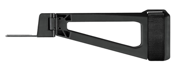 Picture of SB Tactical AKTF Triangle Side-Folding Pistol Stabilizing Brace for AK47 Pistol - Black Fits standard AK47/74 pistols Includes Folding Hinge AKTF-01-SB AKTF01SB