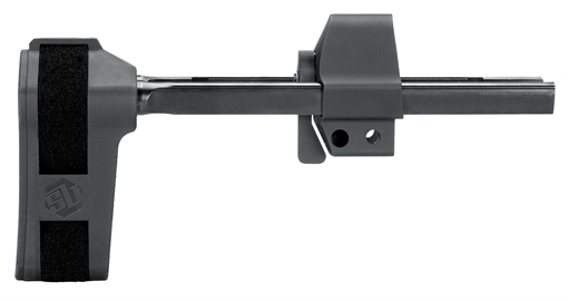 Picture of SB Tactical Adjustable Stabilizing Brace for HK MP5/MP5K Reverse Stretch Clones Black not compatible with SDS Mac 5Ks. HKPDW-01-SB HKPDW01SB