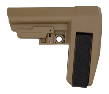 Picture of SB TACTICAL SBA6 FDE 5-POSITION ADJUSTABLE SBA6X02SB 699618783599