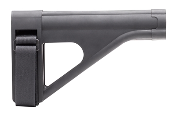 Picture of SB TACTICAL SOB BLACK BRACE SBT LOGO 1.1" - 1.25" AR-STYLE PISTOL BUFFER TUBE DIA SOB-01-SB SOB01SB