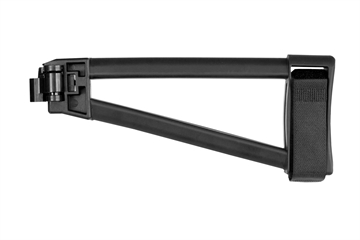 Picture of SB Tactical TF 1913 Side Folding Black Synthetic with 9.50" OAL & Nylon Strap for AR-Platform with 1913 Picatinny Rail (Tube Not Included) TF191301SB