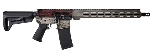 Picture of SHARK COAST TACTICAL BUSHIDO RIA 5.56 NATO 16IN BBL OR A2 FH MOE SL STK CUST CERAKOTE/LASER 30RD 300-054-1000-04