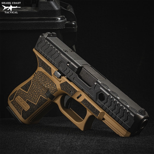 Picture of GLOCK 19 C4 KAVORKA 9MM FDE 4IN BARREL OPTIC READY 15RD         300-065-0105-02